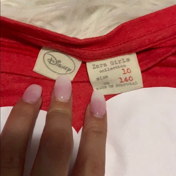 Zara kids red Mickey Mouse tee - Picture 3 of 3